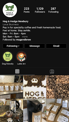 Cubefunder Getting started on Instagram Hog and Hedge